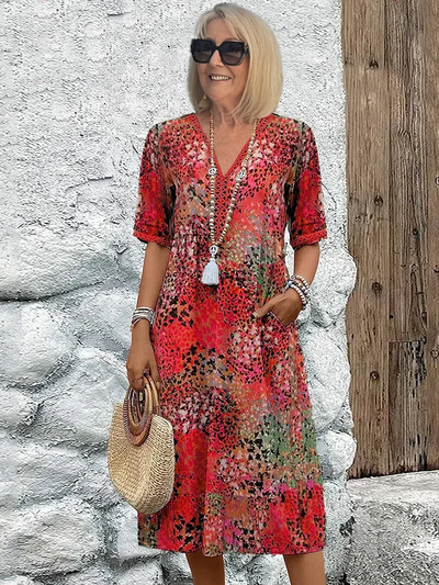 Madeleine™ | Robe Fleurie Vivante