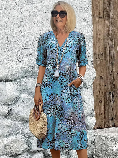 Madeleine™ | Robe Fleurie Vivante