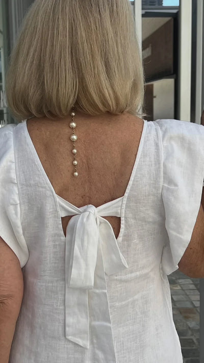 Chloé – Robe Maxi Élégante Sans Manches