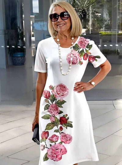 Juliette – Robe Féminine à Motif Intemporel