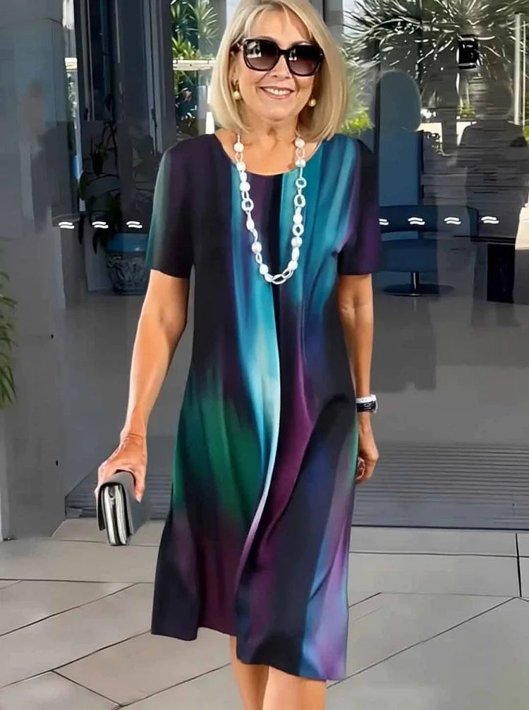 Juliette – Robe Féminine à Motif Intemporel