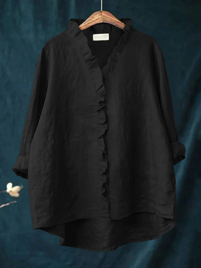 Susan | Ruffled Shirt