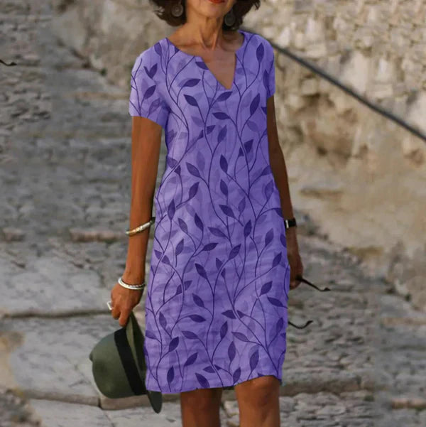 Elena – Abito estivo elegante con copertura della pancia