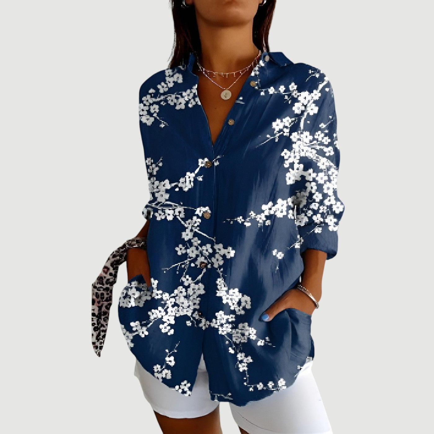 Viola™ | Bluse med fargerikt design