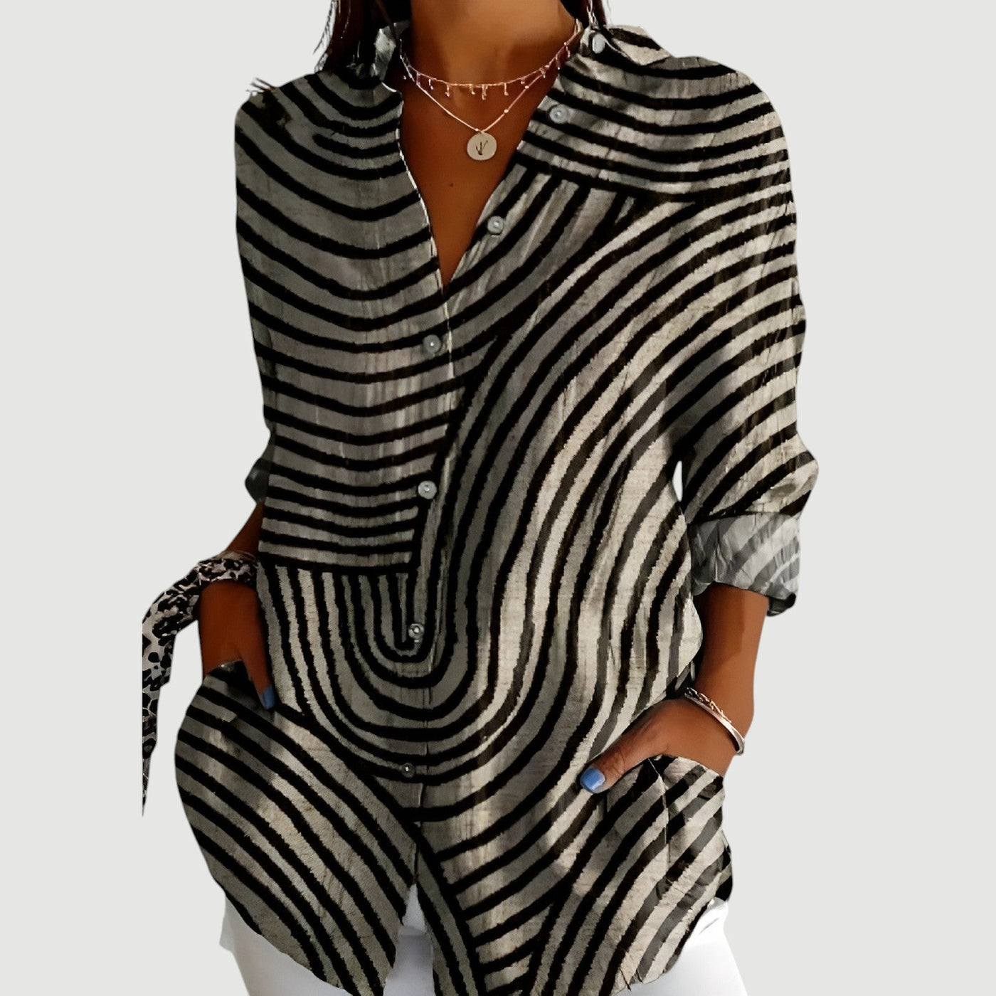 Maja™ | Bluse med fargerikt design