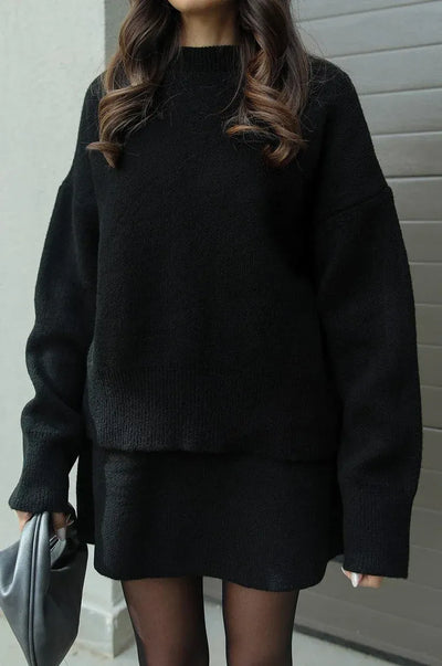 Helena - Knitted skirt Jumper (top + skirt)