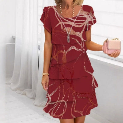 Margaret | Elegant Draped Dress