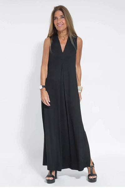 Gabrielle - Robe longue élégante + cardigan assorti OFFERT