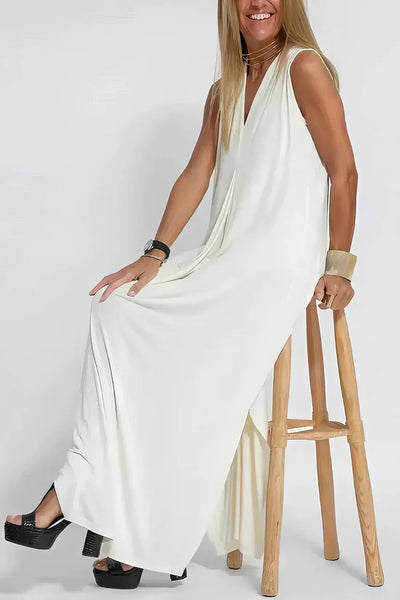 Gabrielle - Robe longue élégante + cardigan assorti OFFERT