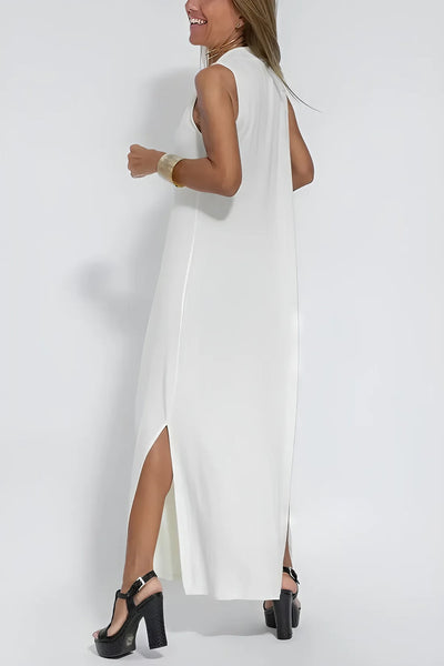 Gabrielle - Robe longue élégante + cardigan assorti OFFERT