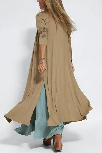 Gabrielle - Robe longue élégante + cardigan assorti OFFERT